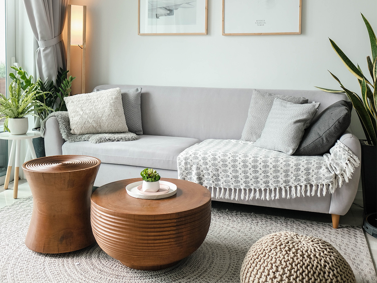 A comfy couch
